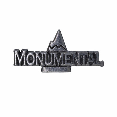 Monumental Mountain Lapel Pin | lapelpinplanet