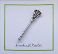 Lacrosse Stick Lapel Pin
