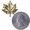 Maple Leaf Gold Lapel Pin