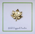 Maple Leaf Gold Lapel Pin