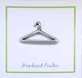 Wire Clothes Hanger Lapel Pin