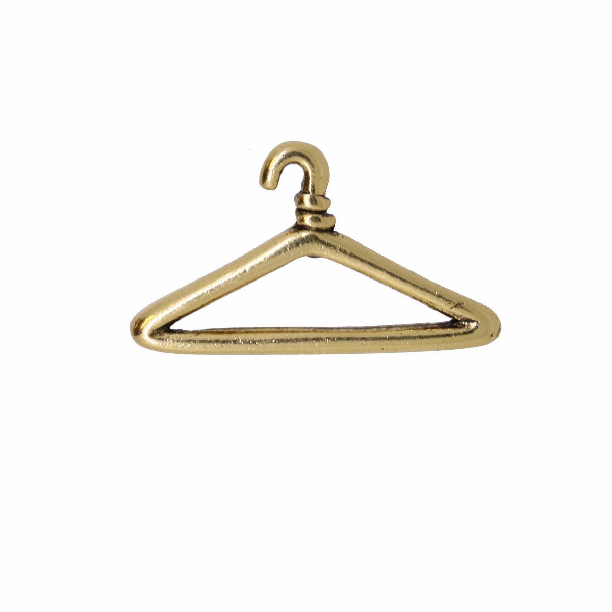 Wire Clothes Hanger Gold Lapel Pin – lapelpinplanet