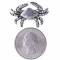Blue Crab Lapel Pin