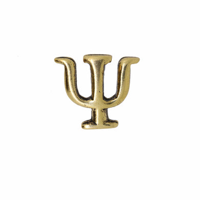 Psi Gold Lapel Pin | lapelpinplanet