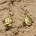 Sea Turtle Charmed Earrings