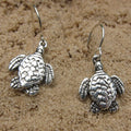 Sea Turtle Charmed Earrings