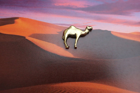 Camel Gold Lapel Pin