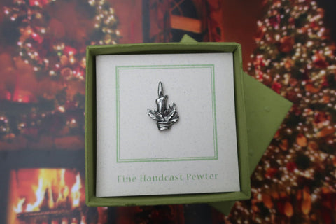 Candlestick Lapel Pin