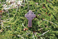 Celtic Cross Copper Lapel Pin