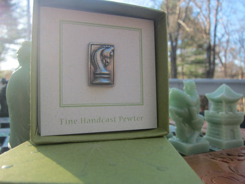 Chess Knight Lapel Pin