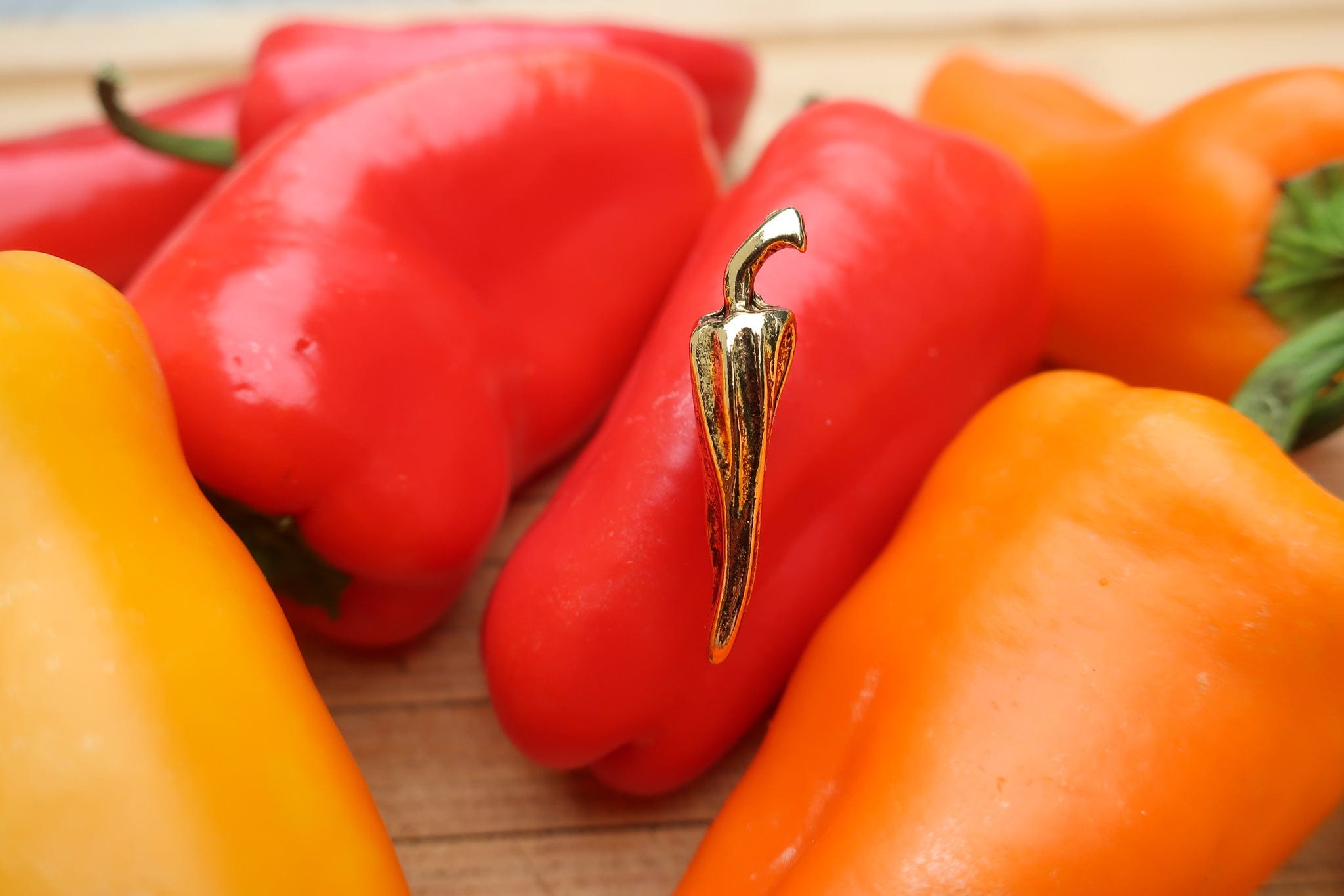 Chili Pepper Gold Lapel Pin - Spice Up Your Style | Lapel Pin Planet ...