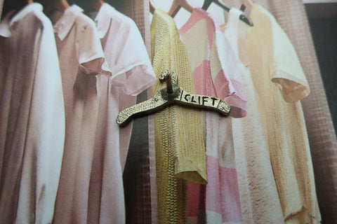 Clothes Hanger Lapel Pin