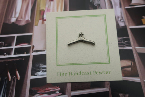 Clothes Hanger Lapel Pin