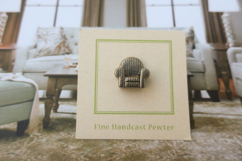 Comfy Chair Lapel Pin