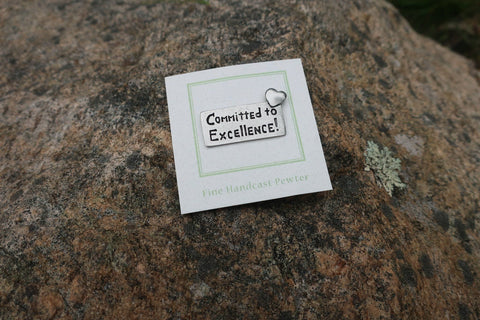 Committed to Excellence Lapel Pin
