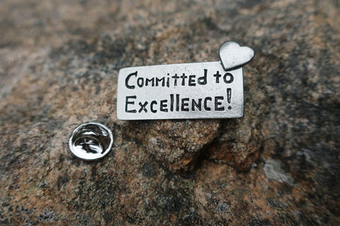 Committed to Excellence Lapel Pin