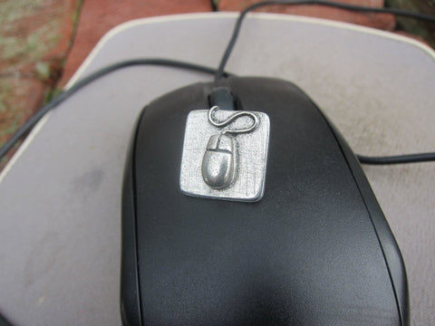 Computer Mouse Lapel Pin