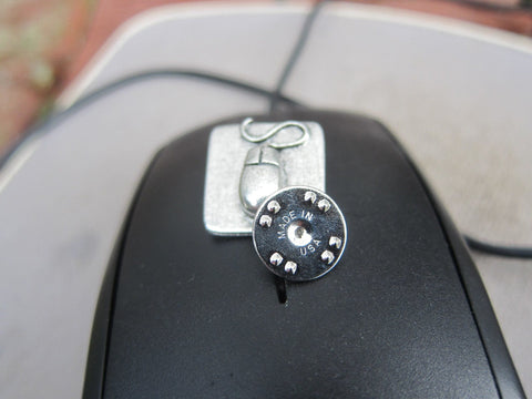 Computer Mouse Lapel Pin