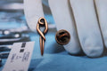 Aneurysm Clip Copper Lapel Pin