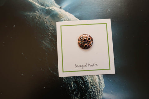Asteroid Copper Lapel Pin