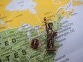 Statue of Liberty Copper Lapel Pin