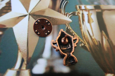 Trophy Copper Lapel Pin