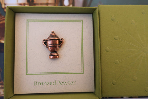 Trophy Copper Lapel Pin