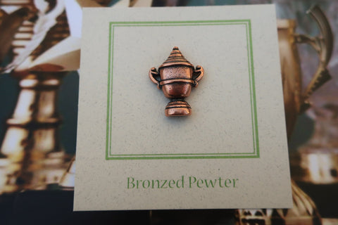 Trophy Copper Lapel Pin