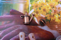 Watering Can Copper Lapel Pin