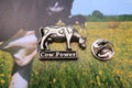 Cow Power Lapel Pin