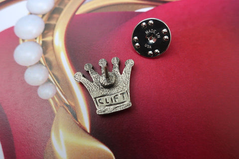 Crown Lapel Pin