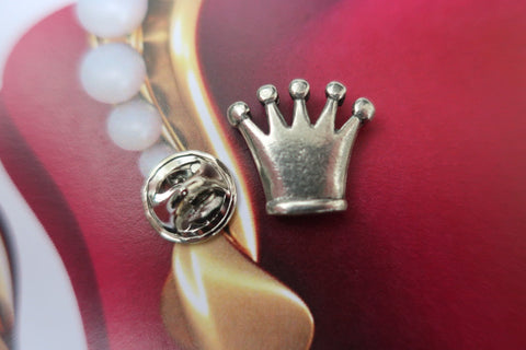 Crown Lapel Pin