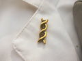 DNA Gold Lapel Pin