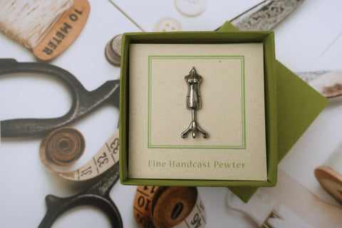 Dress Form Lapel Pin