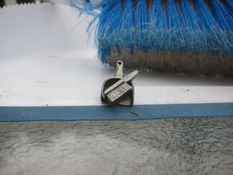 Dust Pan & Brush Lapel Pin