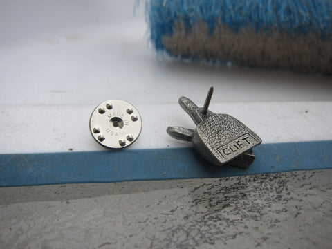 Dust Pan & Brush Lapel Pin