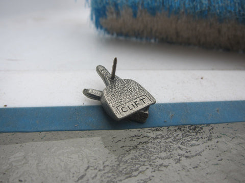 Dust Pan & Brush Lapel Pin