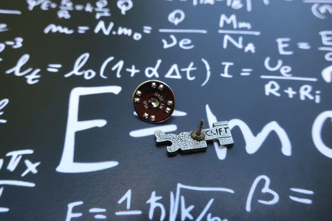 E=MC2 Lapel Pin
