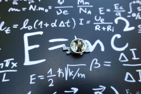 E=MC2 Lapel Pin