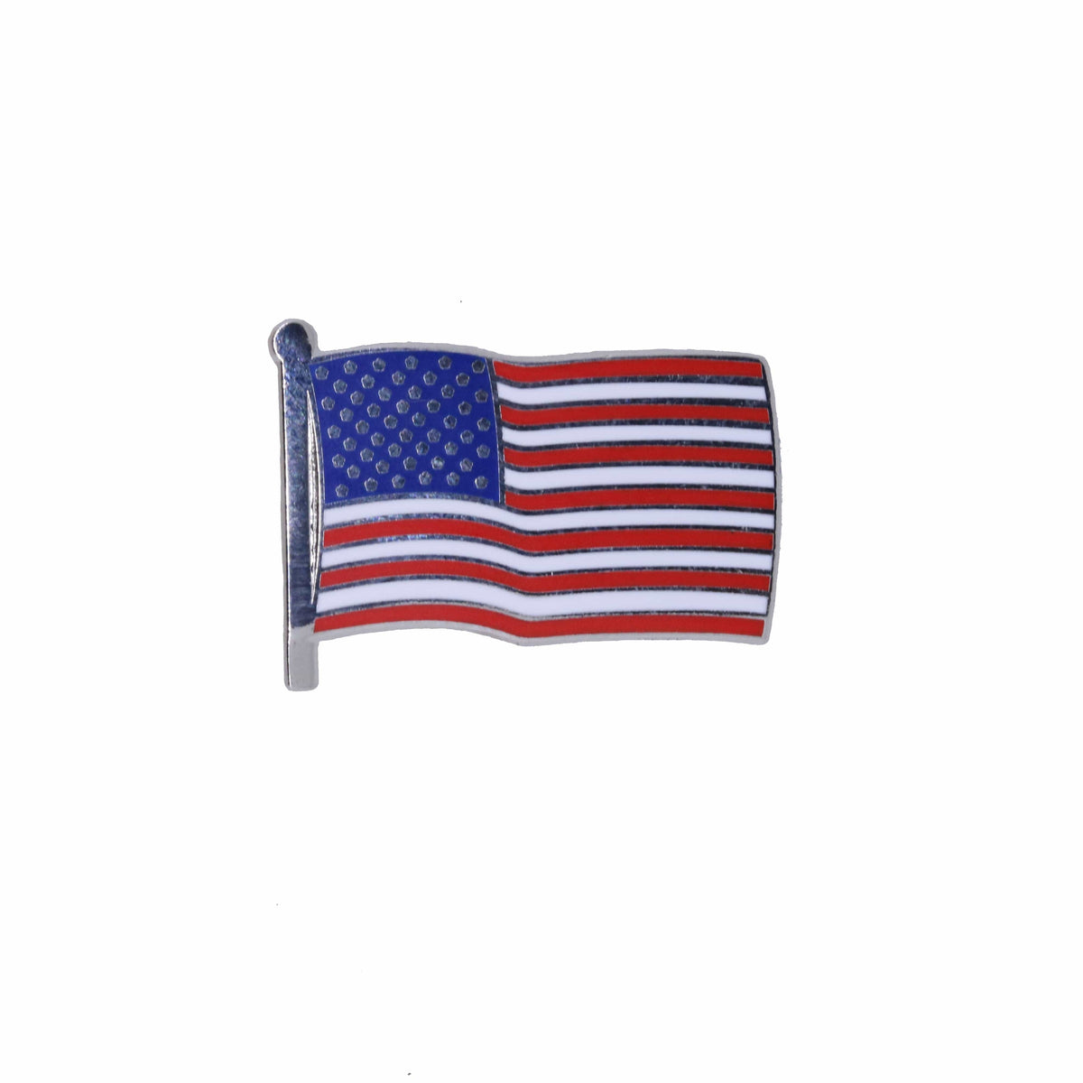 American Flag Enamel Pin - Show Patriotic Pride | Lapel Pin Planet ...