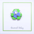 Recycle Earth Enamel Pin