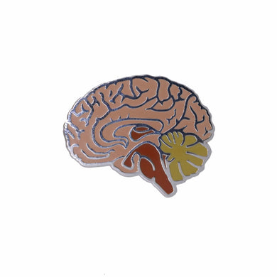 Brain Enamel Pin | lapelpinplanet
