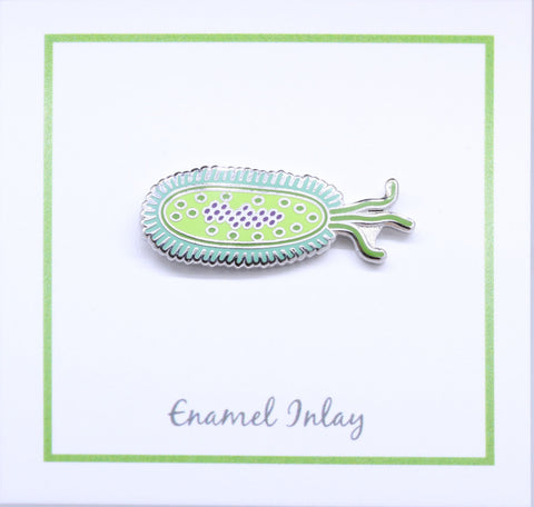 Bacteria Enamel Pin