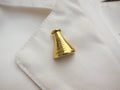 Flask Gold Lapel Pin