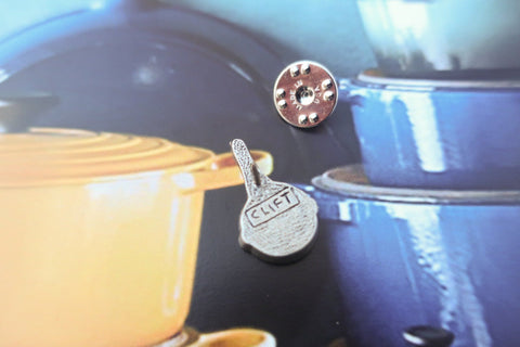 Frying Pan Lapel Pin