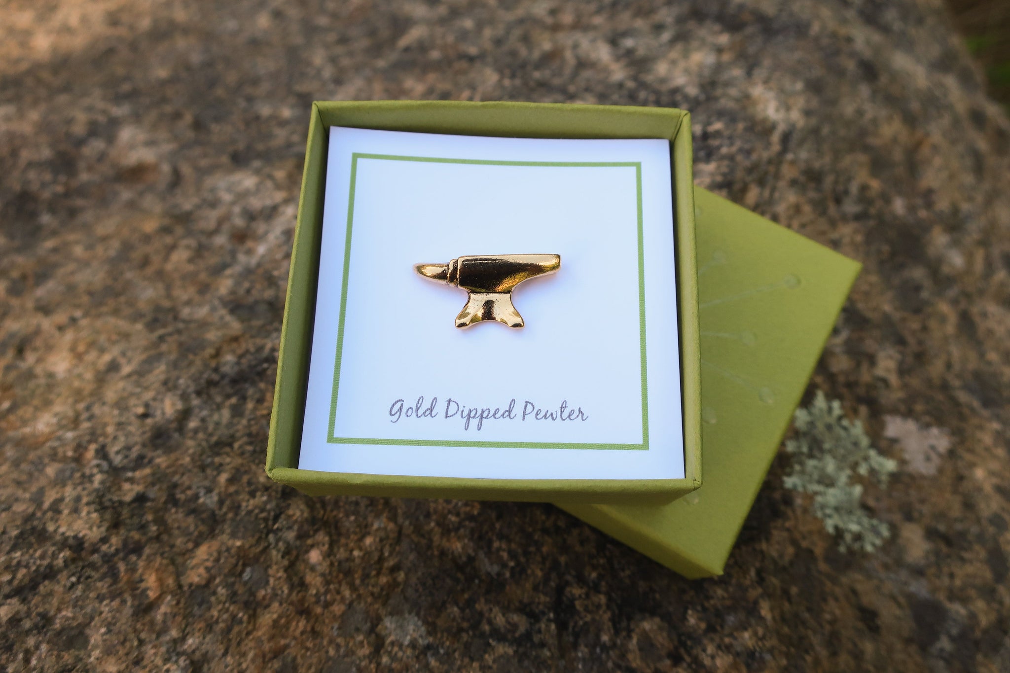 Gold Anvil Lapel Pin Forge Your Unique Style Lapel Pin Planet