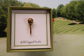Golf Tee Gold Lapel Pin