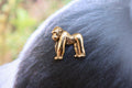 Gorilla Gold Lapel Pin