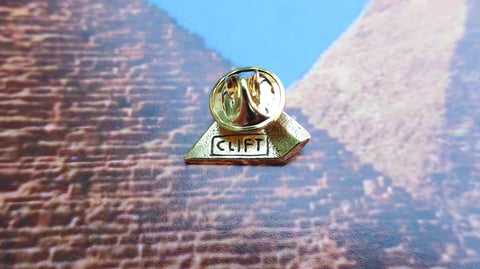 Pyramid Gold Lapel Pin