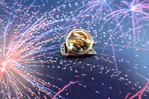 Year Gold Lapel Pin